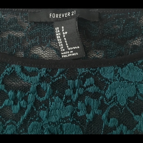 Forever21 Lace Knit Top - Picture 2 of 4